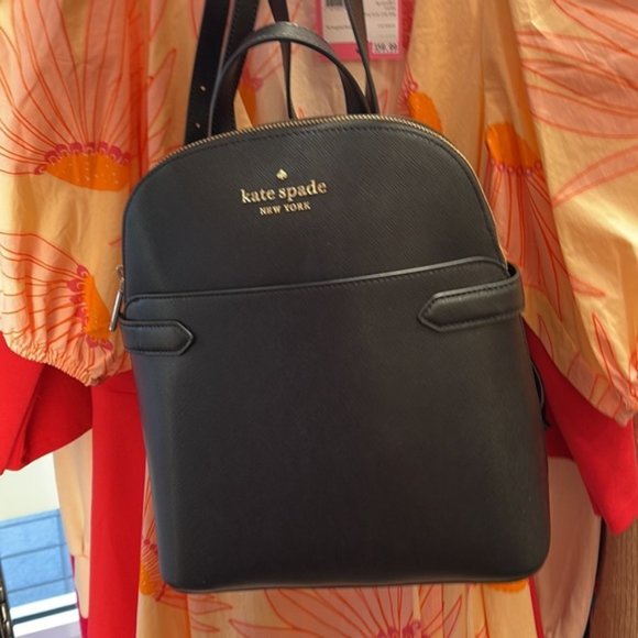 Kate Spade Staci Dome Backpack Black - Picture 15 of 16